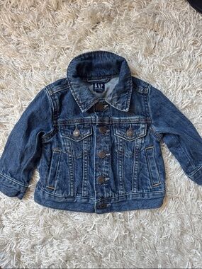 GAP Kids Medium Blue Denim Jacket